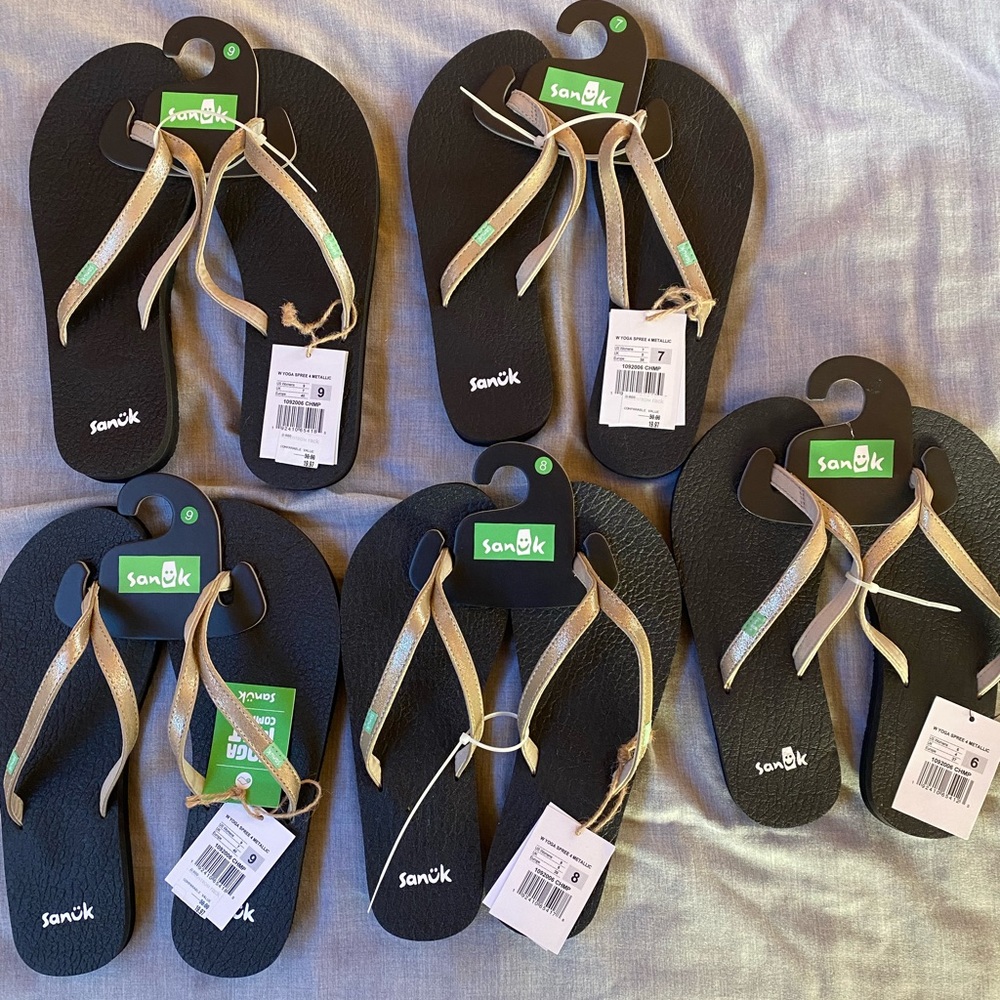 Sanuk Sandals- various sizes